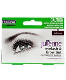 JULIENNE EYELASH AND BROW TINT DARK BROWN