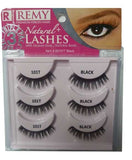 BEE SALES REMY RESPONSE NATURAL TRIPLE PACK 3 LASHES 101T