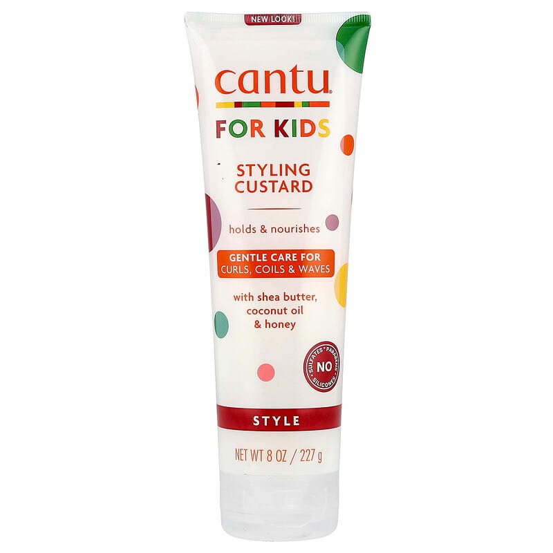 Cantu Kids Styling Custard 227g – Long-Lasting Hold & Curl Definition for Kids
