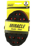 MIRACLE HAIR BRUSH DOUBLE SIDED SPONGE E - My Hair And beauty