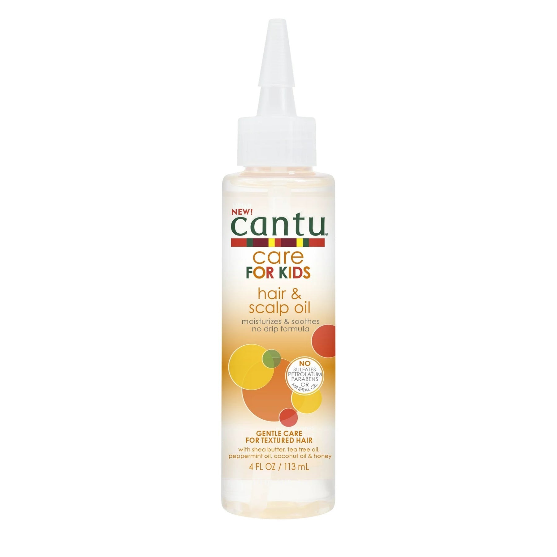 Cantu Care for Kids Hair & Scalp Oil 113 ml – Gentle Moisture & Scalp Care