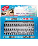 KNOT FREE 3XXX MEDIUM SUPER ULTRA THICK BLACK LASHES