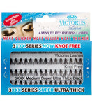 KNOT FREE 3XXX MEDIUM SUPER ULTRA THICK BLACK LASHES