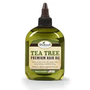 Difeel Tea Tree Premium Natural Hair Oil – 210 ml Scalp Repair, Dandruff Control & Strengthening Treatment