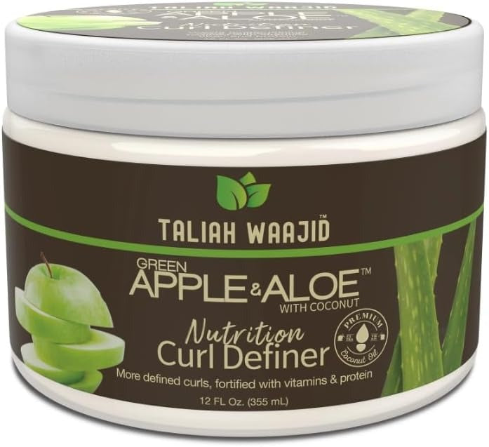 Taliah Waajid Green Apple & Aloe with Coconut Curl Definer 355 ml – Defined, Moisturized Curls