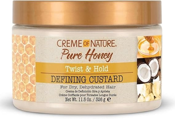 Creme of Nature Pure Honey Defining Custard 326g – Twist, Hold & Curl Definition
