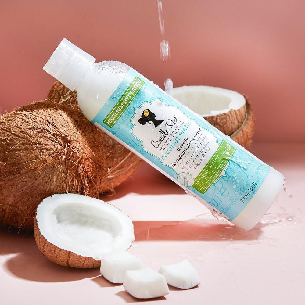 Camille Rose Coconut Water Leave-In Detangling Hair Treatment 240ml – Maximum Hydration