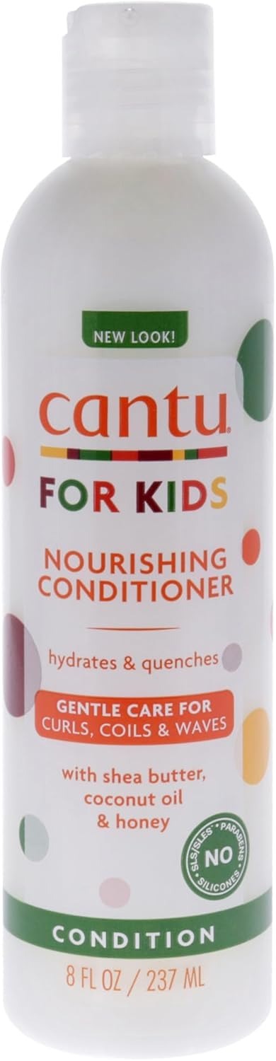 Cantu Kids Nourishing Conditioner 237ml – Hydrates & Softens Curls, Coils and Waves