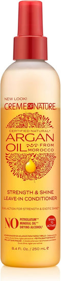 Creme of Nature Argan Oil Strength and Shine Leave-In Conditioner 250 ml – Strength & Exotic Shine