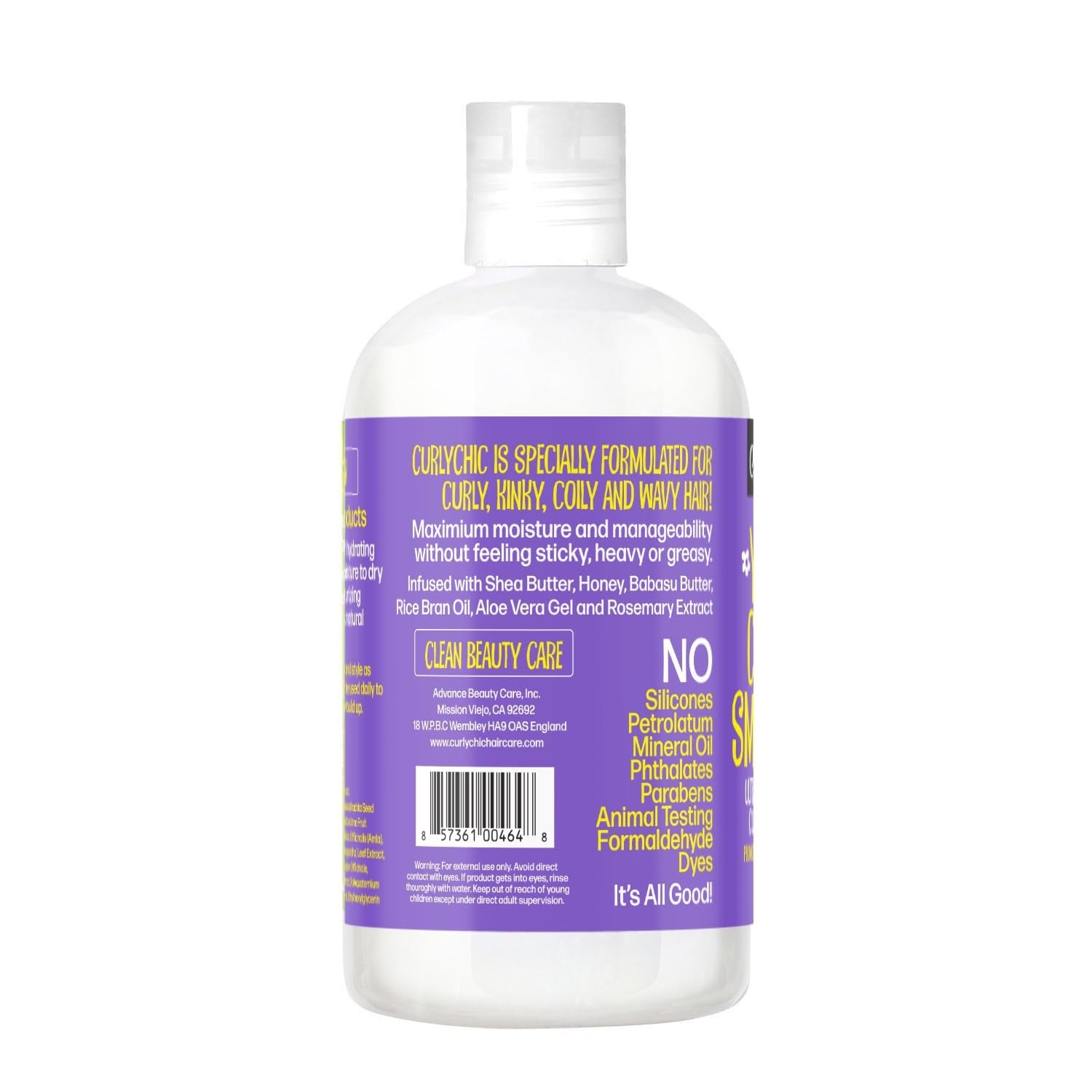 Curly Chic Your Curly Smoothie Curl Hydration 354 ml– Ultra Moisturizing Curl Care