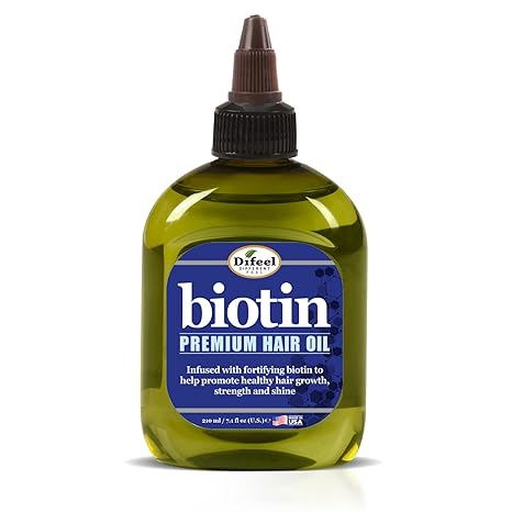 Difeel Biotin Premium Hair Oil 210 ml – Weightless Growth, Strength & Shine Treatment