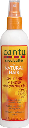 Cantu Shea Butter Natural Hair Split End Mender Strengthening Mist 237ml – Repair for Damaged Hair