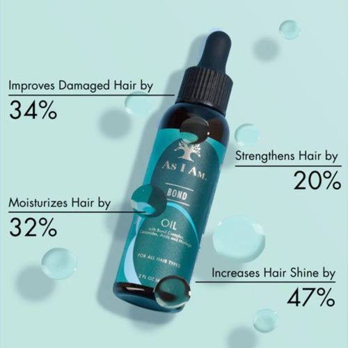 As I Am Bond Repair Oil – Strengthening & Shine Enhancing Hair Oil