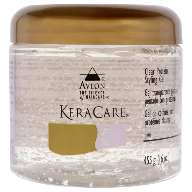 KeraCare Clear Protein Styling Gel – Strengthening & Flexible Hold Hair Gel