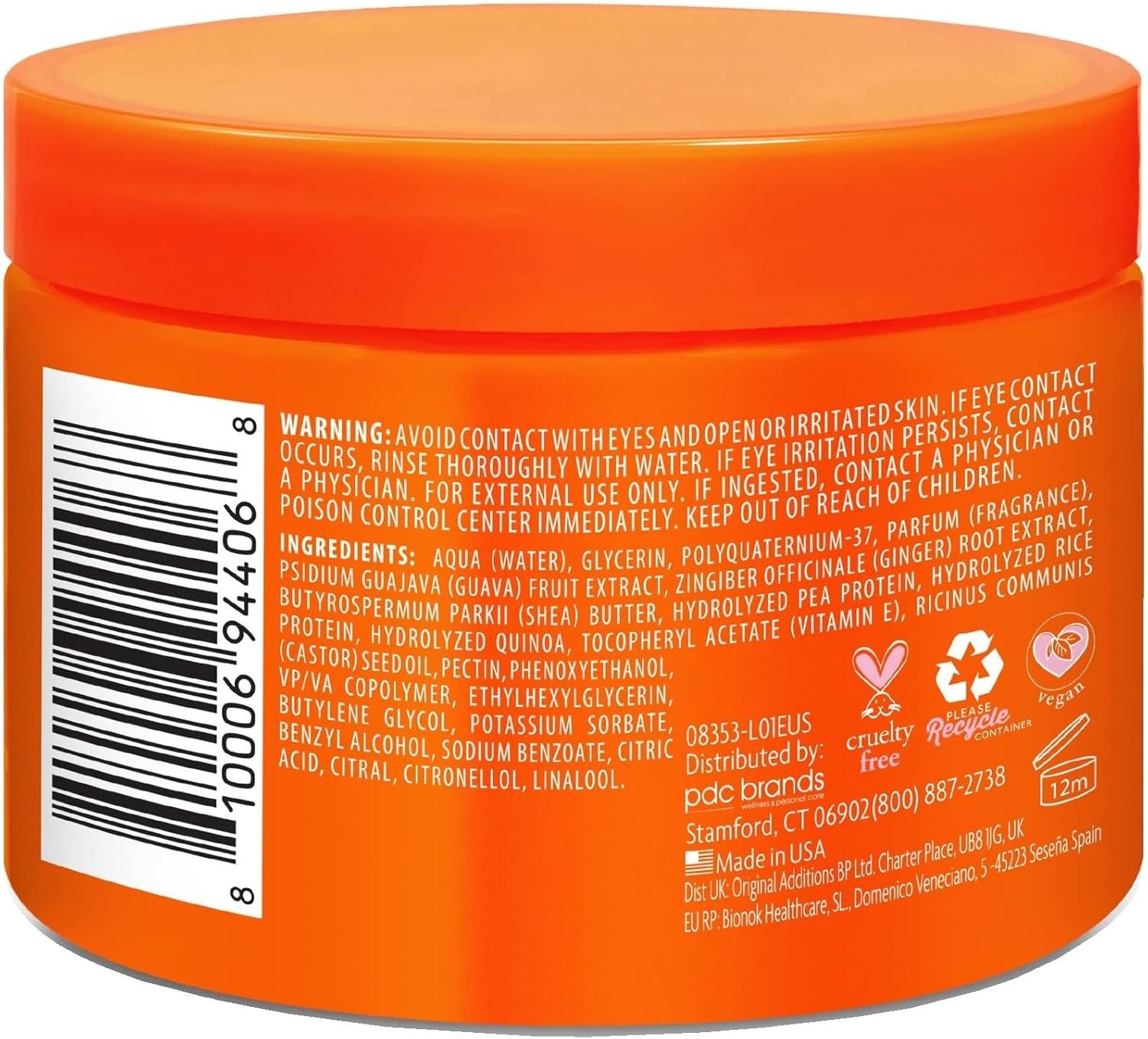 Cantu Guava Curl Strengthening Cream Gel 340g – Curl Definition, Strength & Flexible Hold