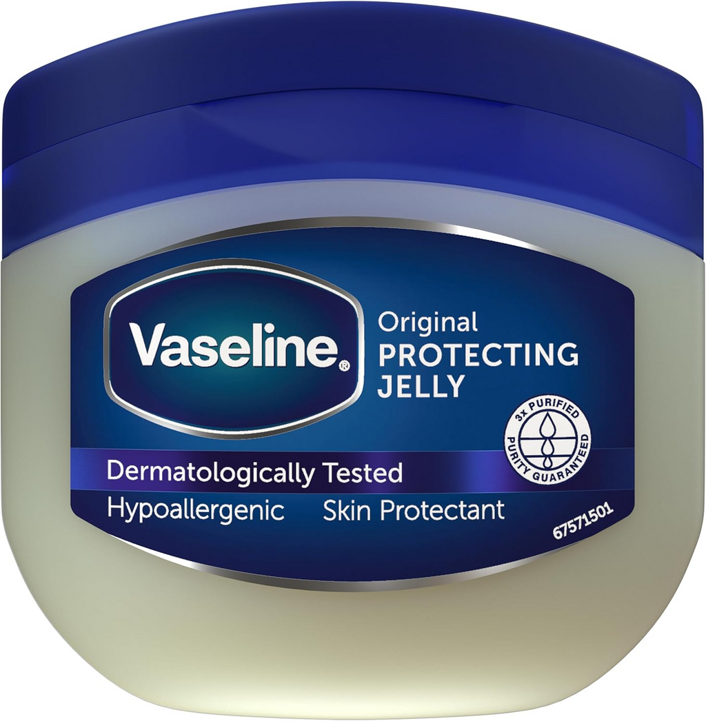 Vaseline Pure Petroleum Jelly Original 50/100/250 ml – Skin Protectant & Moisture Barrier
