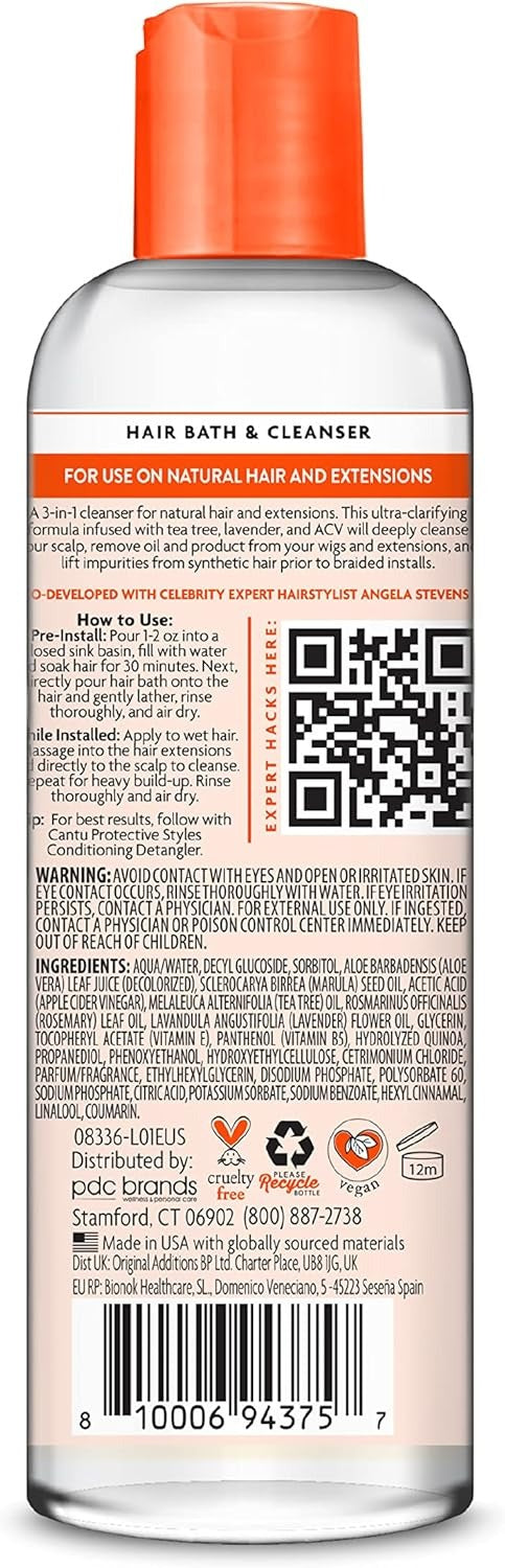Cantu Protective Styles Hair Bath & Cleanser 296 ml – Deep Cleanse & Odour Removal