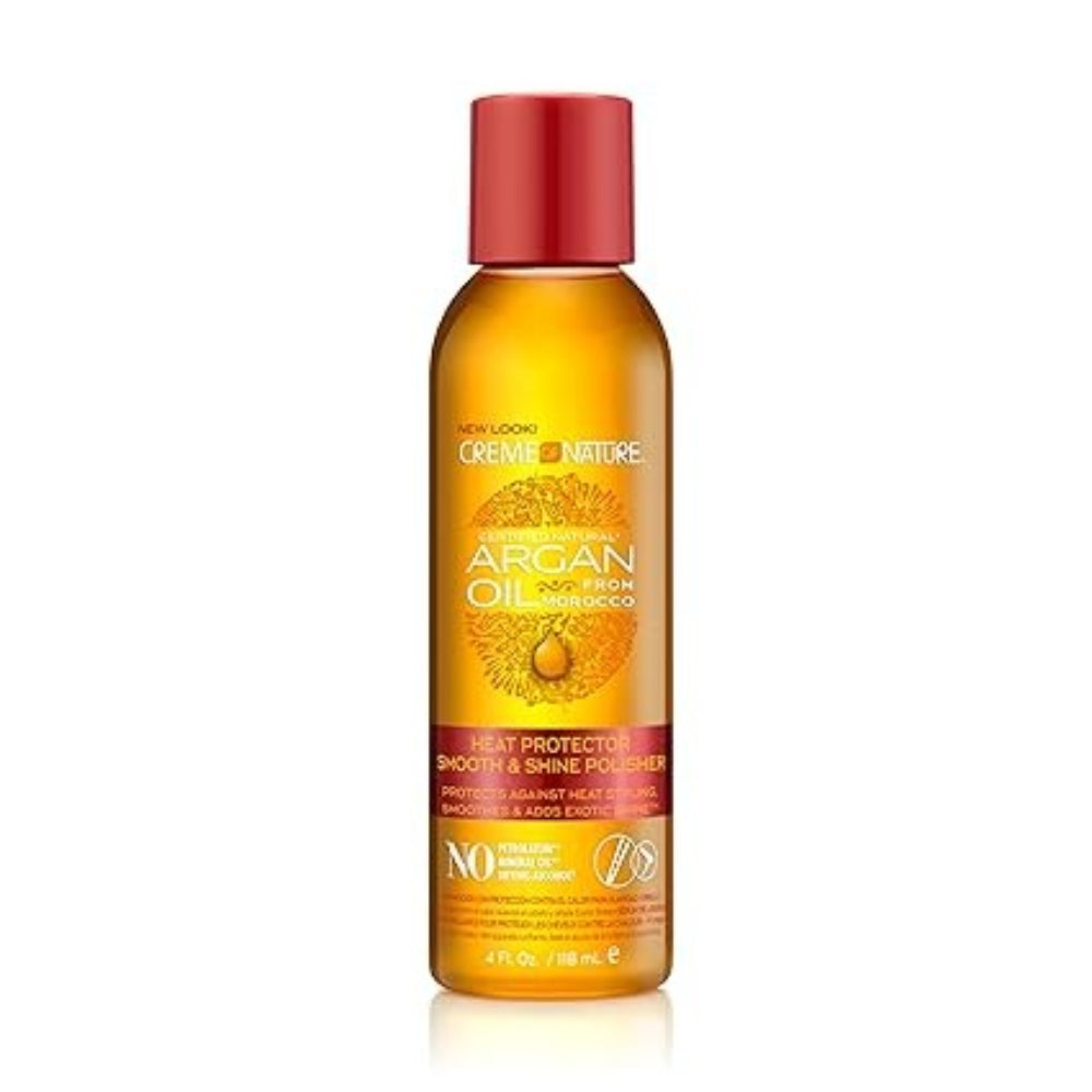 Creme of Nature Argan Oil Smooth & Shine Polisher 118ml – Heat Protector