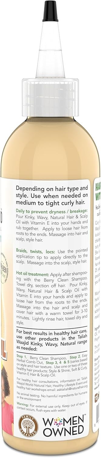 Hair & Scalp Oil with Vitamin E for Children 236 ml – Taliah Waajid