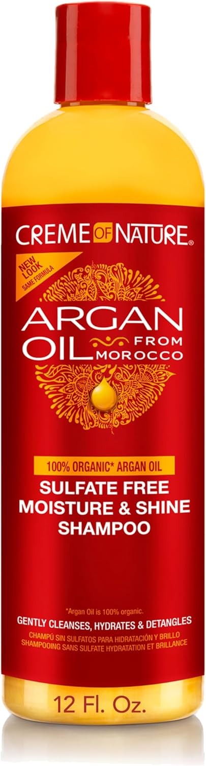 Creme of Nature Argan Oil Sulfate-Free Shampoo 354 ml – Moisture & Brilliant Shine