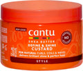 Cantu Shea Butter Define & Shine Custard 340g – Curl Definition & Long-Lasting Hold
