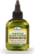 Difeel Jamaican Black Castor Oil Premium Natural Hair Oil 75 ml – Growth & Thickness Support Treatment