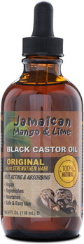 Jamaican Mango & Lime Black Castor Oil Original 118ml – Fast-Absorbing Hair Growth & Skin Oil