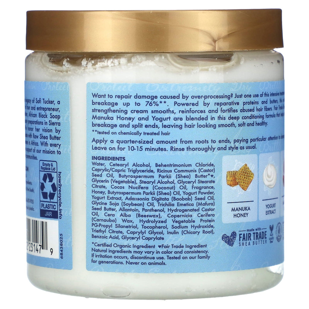 Shea Moisture Manuka Honey & Yogurt Hydrate + Repair Protein Power Treatment