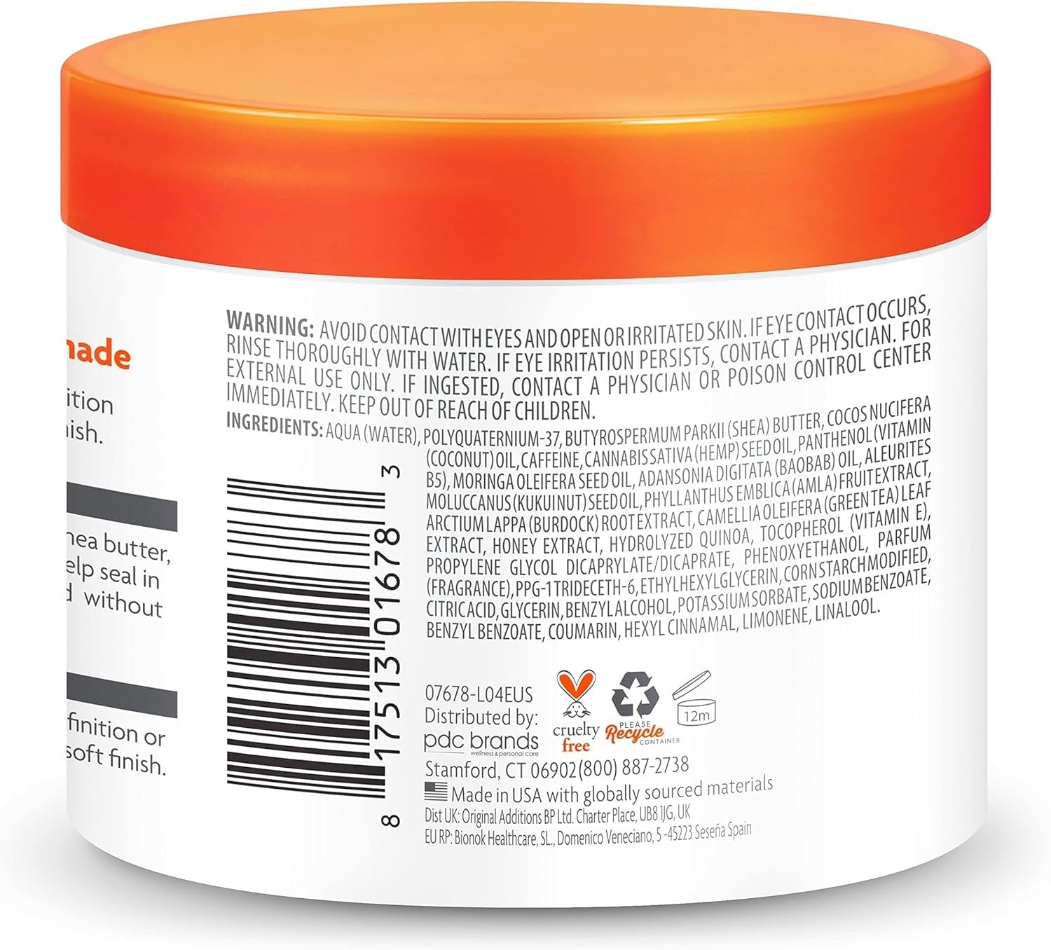 Cantu Men Styling Cream Pomade 227g – Strong Hold & Defined Curls for Textured Hair