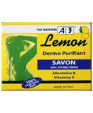 A3 LEMON DERMO PURIFYING SOAPA3 Lemon Dermo Purifying Soap
A3 Lemon Dermo Purifying Soap is pure and rich formula in 100 percent base vegetable base to improve skin luminosity and complexion uniA3 LemonCosmats