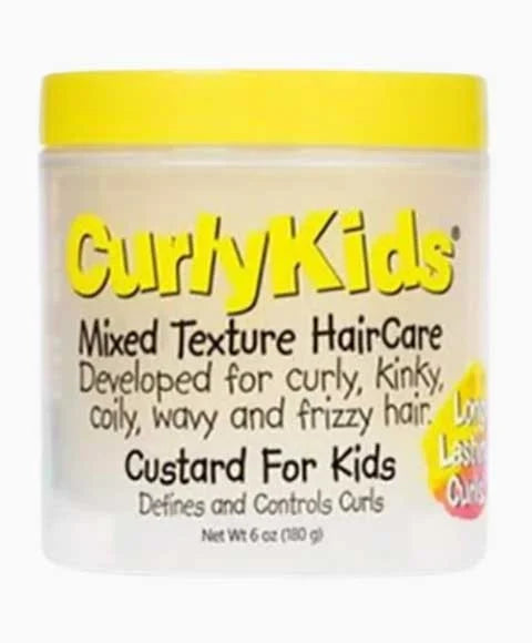 Curly Kids Mixed Texture Haircare Custard 180 g – Curl Definition & Frizz Control