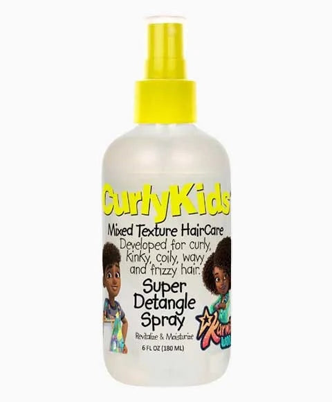 Curly Kids Super Detangle Spray 180 ml – Ultra-Moisturizing Detangler for Mixed Textures