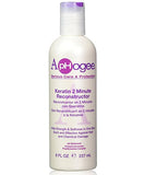 KERATIN 2 MINUTE RECONSTRUCTORApHogee Keratin 2 Minute Reconstructor applies on clean hair in shower and rinse to treat brittle hair with cuticle damage and moderate breakage. ApHogee Keratin 2 MAphogeeCosmats