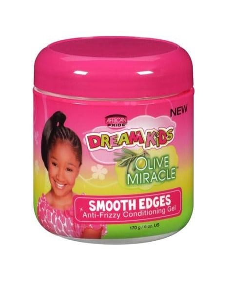 Dream Kids Olive Miracle Smooth Edges 170 g – Anti-Frizzy Conditioning Gel