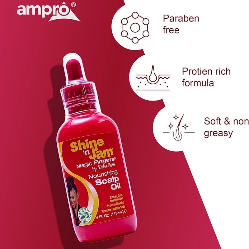 Shine ’n Jam Magic Fingers Nourishing Scalp Oil 118 ml – Hydration & Scalp Care