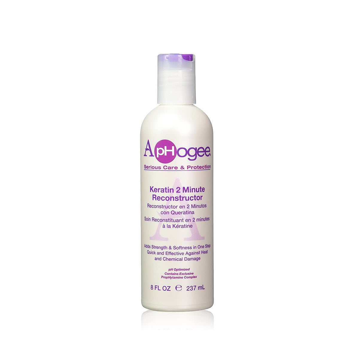 ApHogee Keratin 2 Minute Reconstructor 237 ml – Fast Strength Repair for Damaged Hair