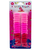 LITTLE ANGEL HAIR GRIPS PINK COLLECTION RS164