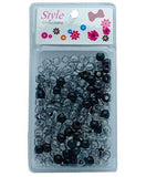 STYLE COLLECTION HAIR BEADS BD008 BLACK