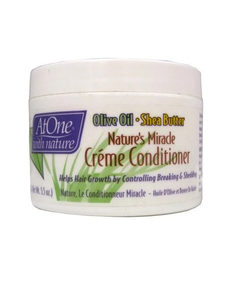 AtOne Nature’s Miracle Crème Conditioner 154 g – Olive Oil & Shea Butter