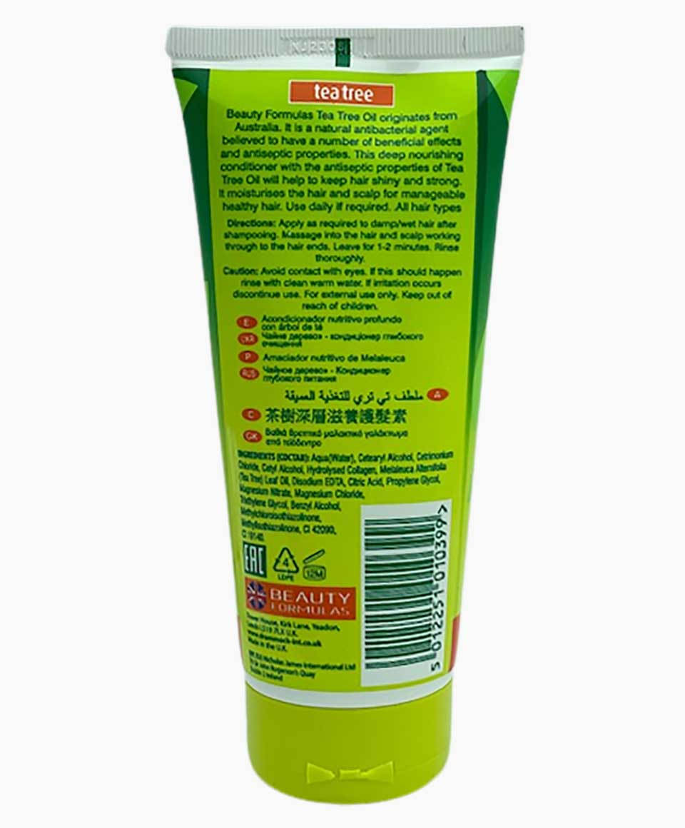 Beauty Formulas Australian Tea Tree Deep Cleansing Conditioner 200 ml – Scalp & Shine Care