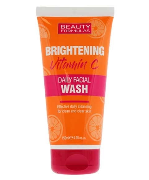 Beauty Formulas Brightening Vitamin C Daily Facial Wash 150 ml – Refreshing Cleanser