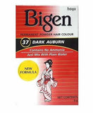 BIGEN PERMANENT POWDER HAIR COLOUR 37 DARK AUBURN