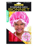 MAGIC COLLECTION KIDS SATIN BONNET 4779AST