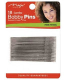 MAGIC COLLECTION JUMBO BOBBY PINS 915SIL