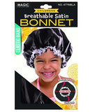 MAGIC COLLECTION KIDS SATIN BONNET 4779BLA