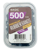 MAGIC COLLECTION RUBBER BANDS BLACK