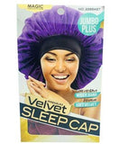 MAGIC COLLECTION VELVET SLEEP CAP 2289AST