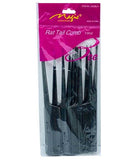 MAGIC COLLECTION RAT TAIL COMB 2405BLA