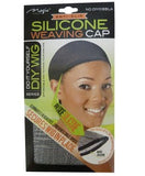 MAGIC COLLECTION SILICONE WEAVING CAP DIY018BLA