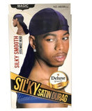 MAGIC COLLECTION SILKY SATIN DURAG 4801BLU